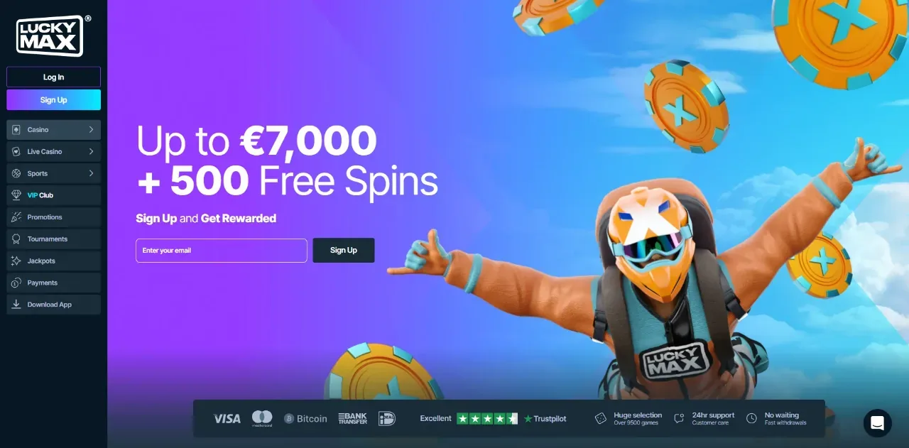LuckyMax Casino – Officiële Site Nederland