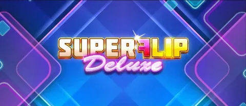Super Flip superheld met gouden munten